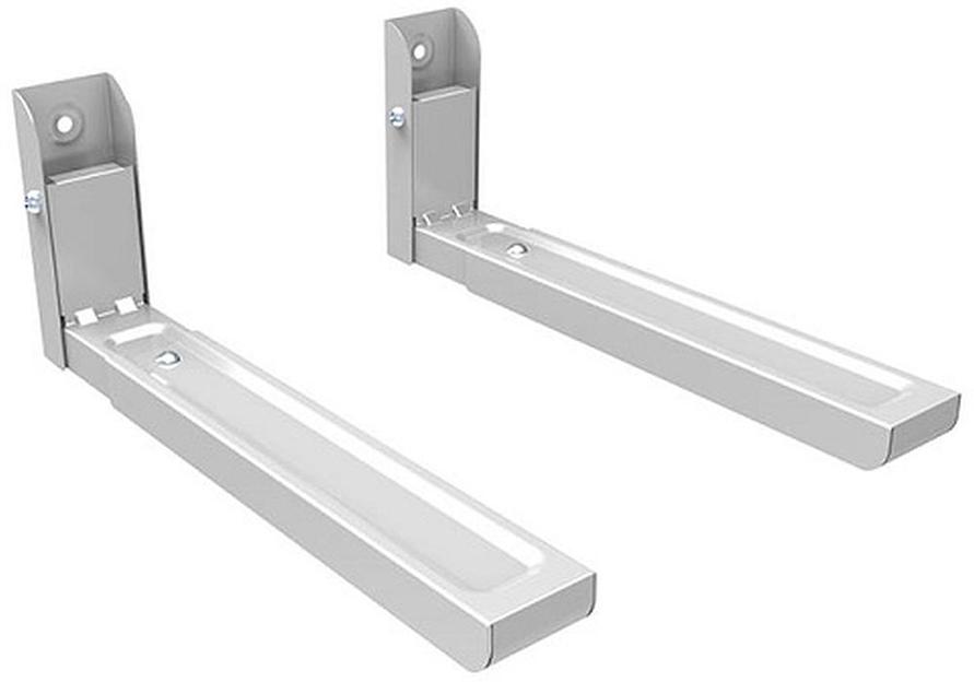 Кронштейн для СВЧ Ultramounts UM 888W белый макс.30кг настенный фиксированный фото 1