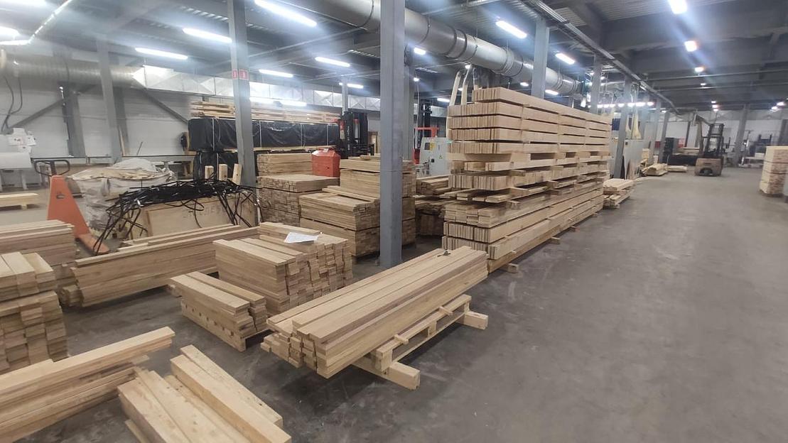 Сухая дубовая доска Слэбус групп сорт Экстра, 30×1200-1300 мм ОПТ фото 3