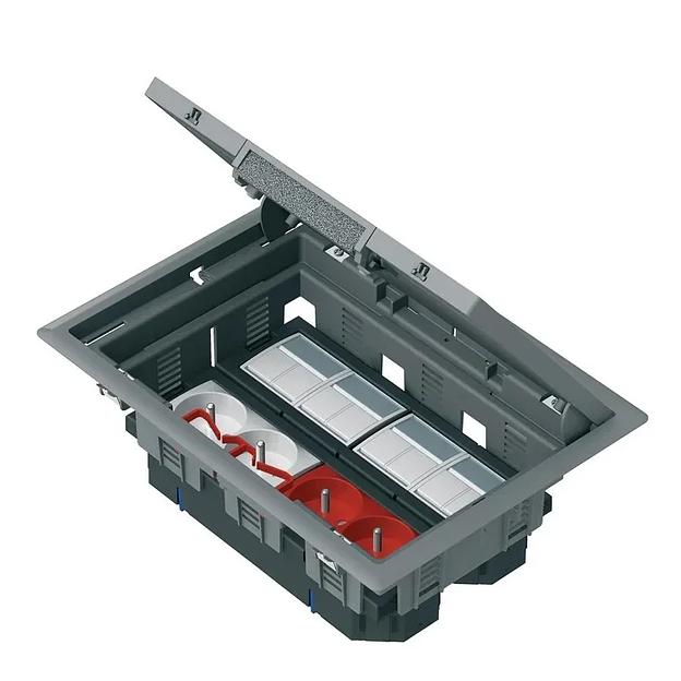 Напольный лючок Schneider Electric на 8 модулей Altira ОПТ фото 1