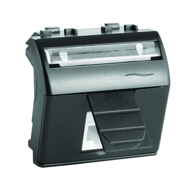 USB 2.0 со шторкой, Brava, черная, 2мод фото 1