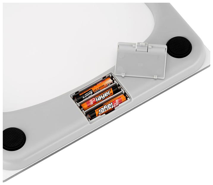 Весы напольные электронные Hyundai H-BS03871 макс.180кг белый фото 4