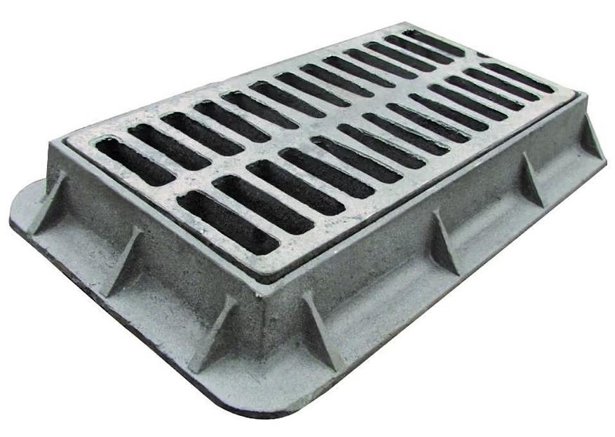 Дождеприемник большой Чугунный ДБ 400*800 ОПТ фото 1