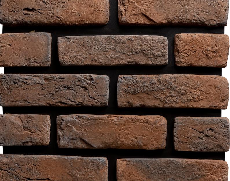 Декоративный кирпич «Кремль» цвет Терракот фото 1