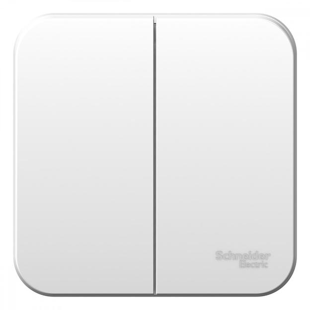 Systeme electric BLNVA105011 BLANCA О/У 2-клавишный ВЫКЛЮЧАТЕЛЬ ( c х.5) ИЗОЛ.ПЛ., 10А, 250B,БЕЛЫЙ фото 4