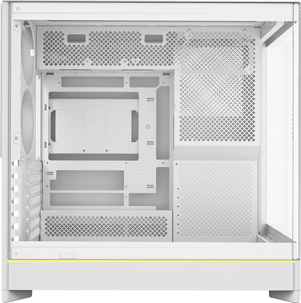 Корпус Montech HS02 белый без БП ATX 4x140mm 2xUSB3.0 audio bott PSU фото 4