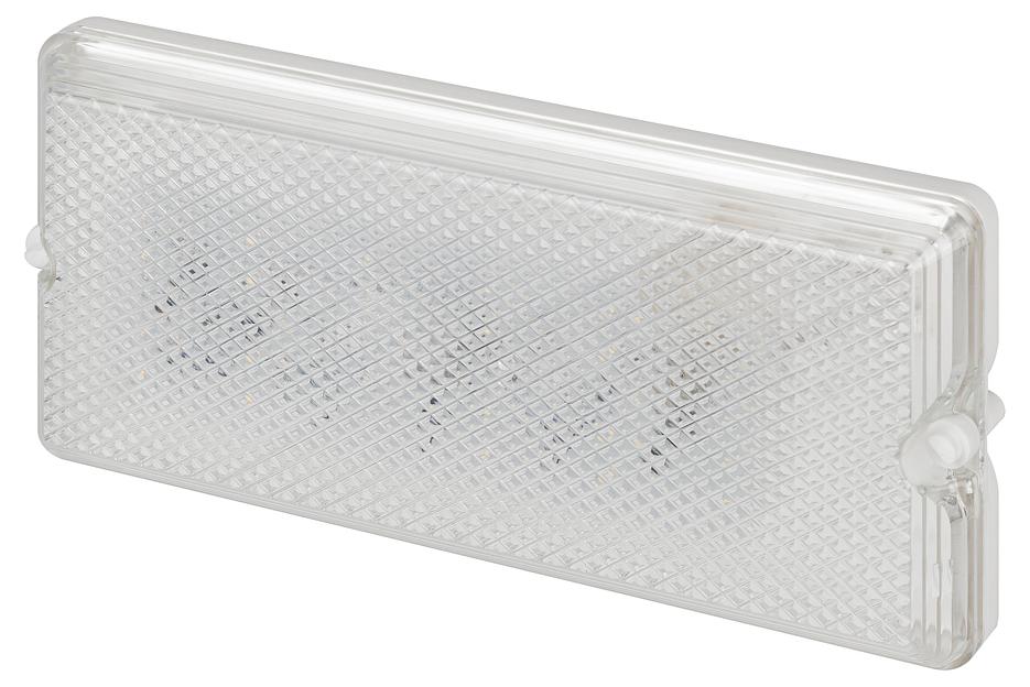 Светильник ДБО 01-12-001 Линия Лайт 12Вт 4000K 1000Лм IP54 240х110х35 антивандальный ЭРА Б0061157 фото 1