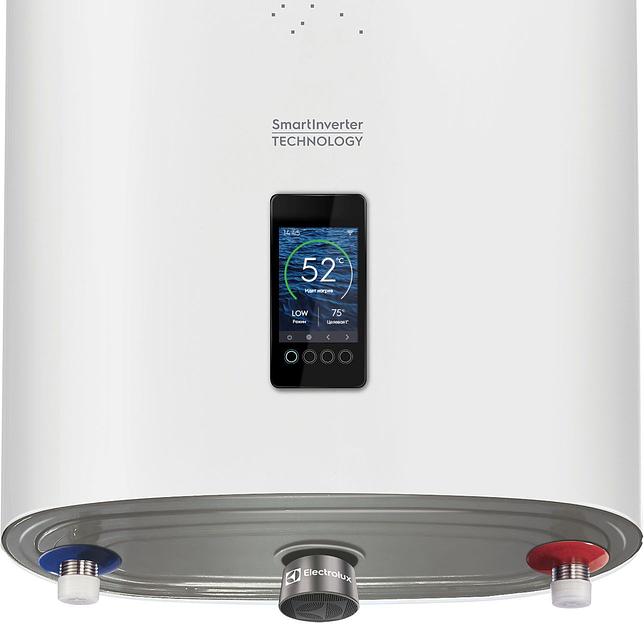 Водонагреватель Electrolux SmartInverter EWH 80 2кВт 80л электрический настенный/белый фото 7
