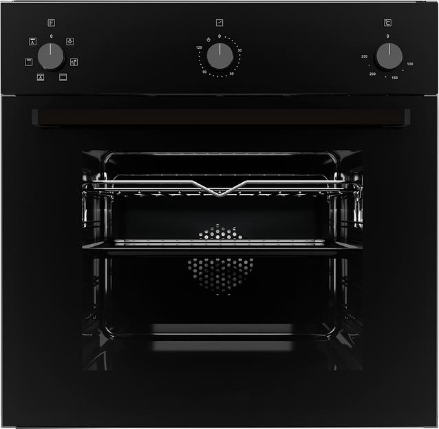 Духовой шкаф Электрический Hyundai 6006.03 BG черное стекло фото 1