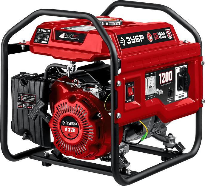 Генератор Зубр СБ-1200 1.2кВт фото 2