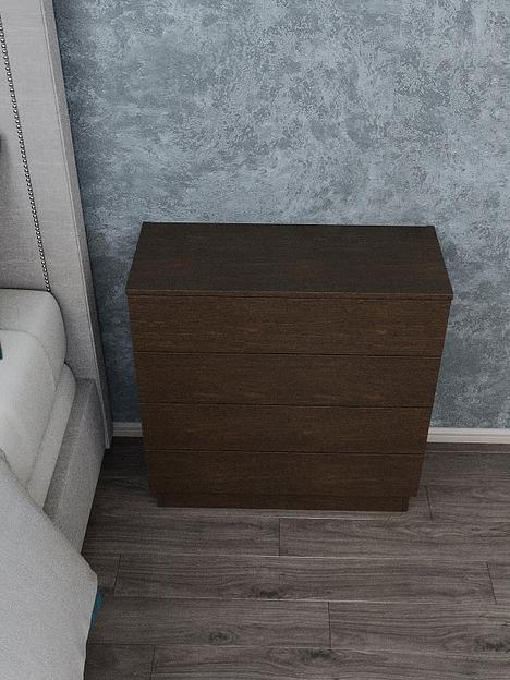 Комод Wood&Stone «Малави» венге линум 77.8×32.2×79.4 см фото 5