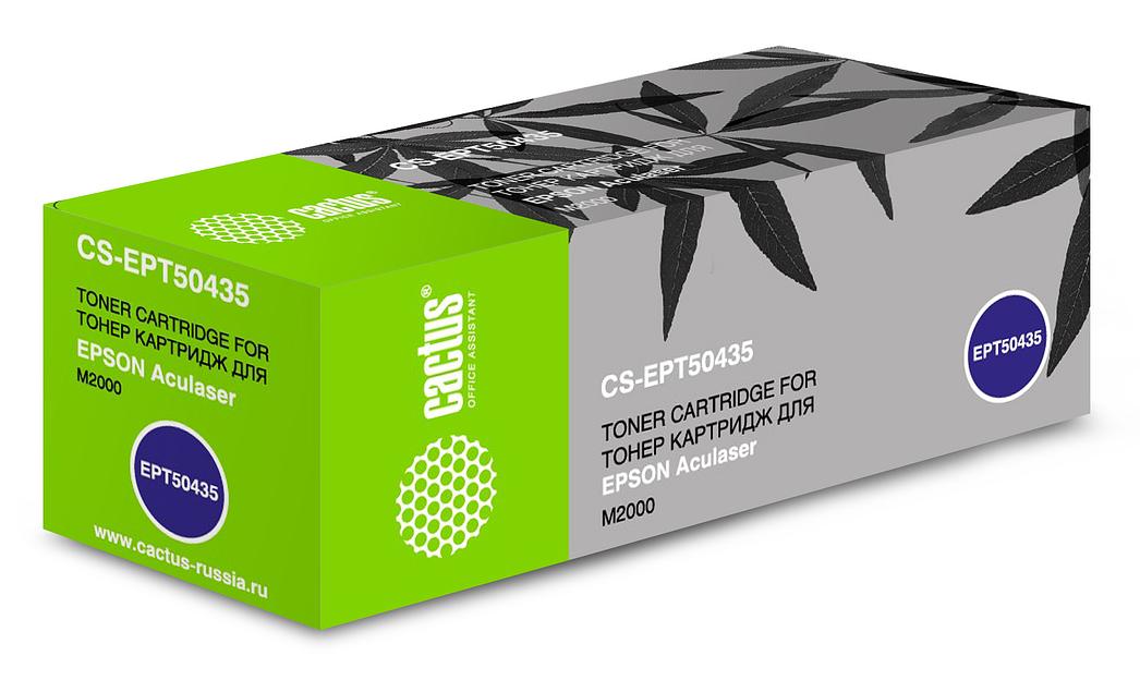 Картридж лазерный Cactus CS-EPT50435 черный (8000стр.) для Epson AL M2000 фото 2