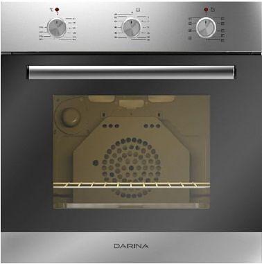 Духовой шкаф Электрический Darina 1U5 BDE 112 707 X3 серебристый фото 1