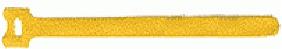 Хомут-липучка 210мм, 20 шт., желтый (LAN-VCM210-YL) фото 1