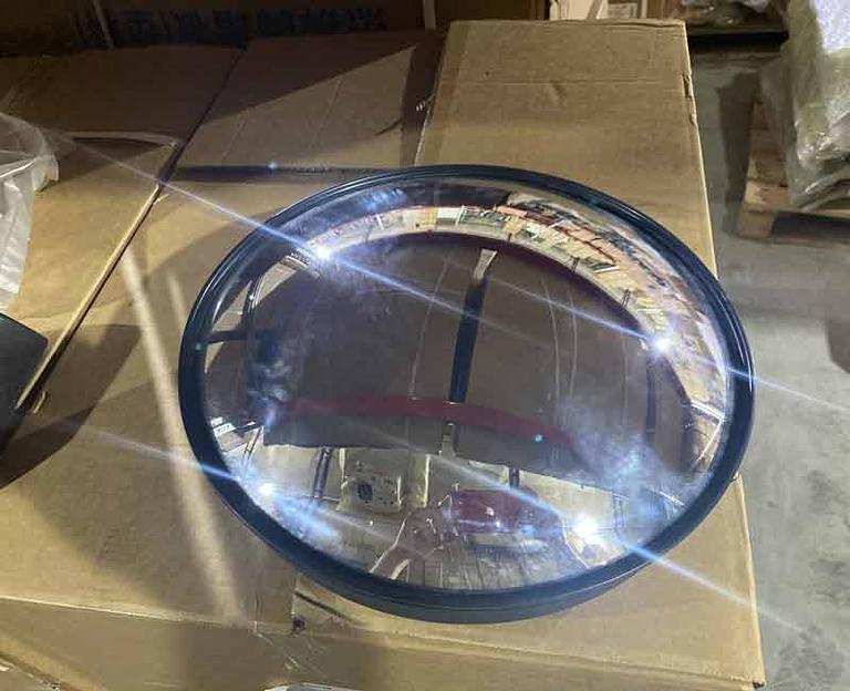 Зеркало круглое SHAANXI X3000 DZ15221770070 фото 1