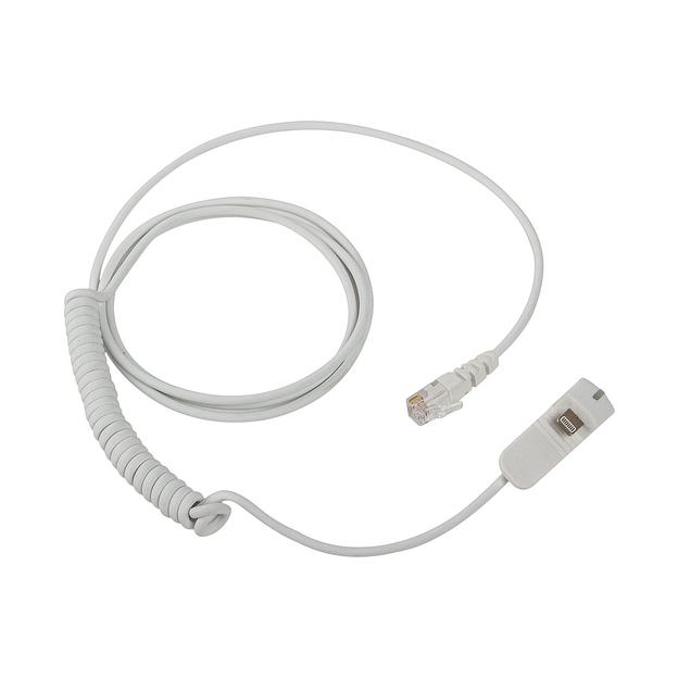 Противокражный кабель  Eagle  A6725D-001WRJ  lightning  белый фото 1