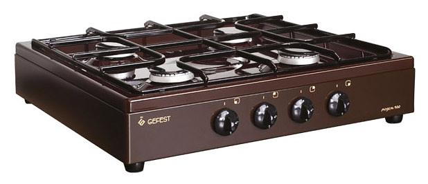 Плита Газовая Gefest ПГ 900 К17 коричневый эмаль (настольная) фото 1