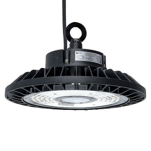 Светильник светодиодный ДСП-2101 100Вт 120град. 5000К IP65 промышленный для высоких пролетов EKF HIL-2101-100-120-5000 фото 1