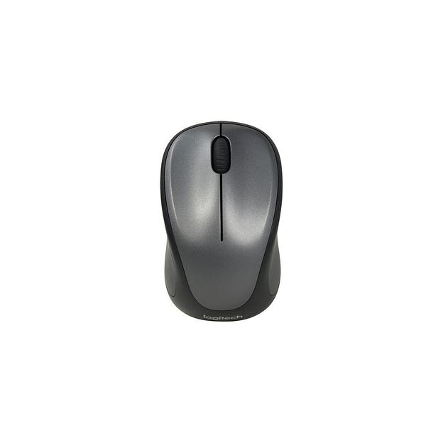 Мышь беспроводная Logitech M235, радио, оптическая, USB, 1000dpi, серый и черный [910-002692] фото 1