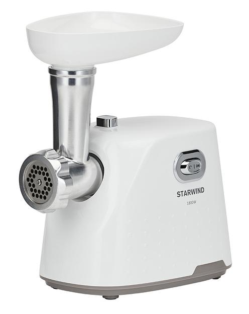 Мясорубка Starwind SMG2341 1800Вт белый фото 1