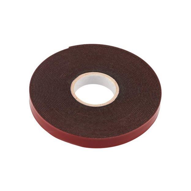 Скотч двухсторонний 9ммх5м красн. на сер. основе Rexant 09-6009 фото 1