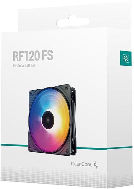 Вентилятор Deepcool RF120 FS 120x120mm 4-pin 18-27dB 143gr LED Ret фото 10