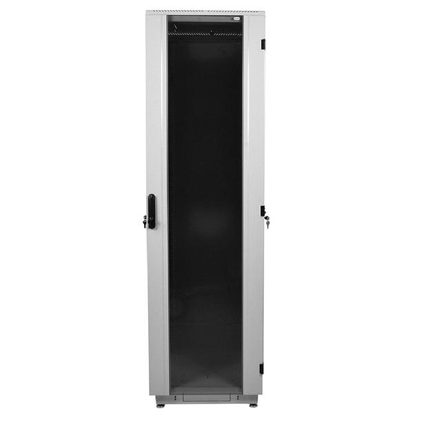 ЦМО Шкаф телекоммуникационный напольный 48U (800 x 800) дверь стекло, ШТК-М-48.8.8-1ААА фото 1