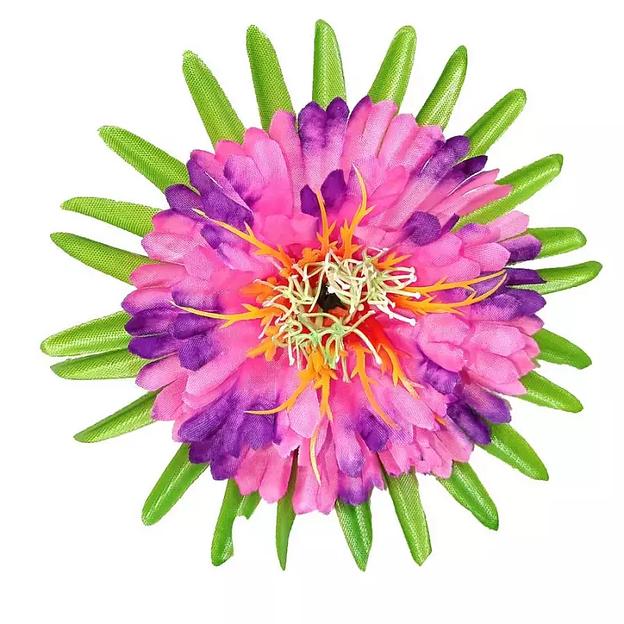 Головка астры Франко с листом 3сл 16см 375-л067-187-177К-172-031з 1/35 фото 3