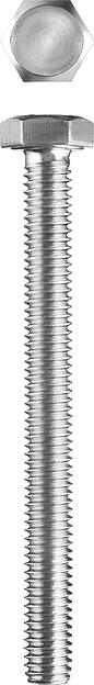 ЗУБР ГОСТ 7798-70, кл. пр. 5.8, M5 х 50 мм, цинк, 5 кг, болт (303080-05-050) фото 1