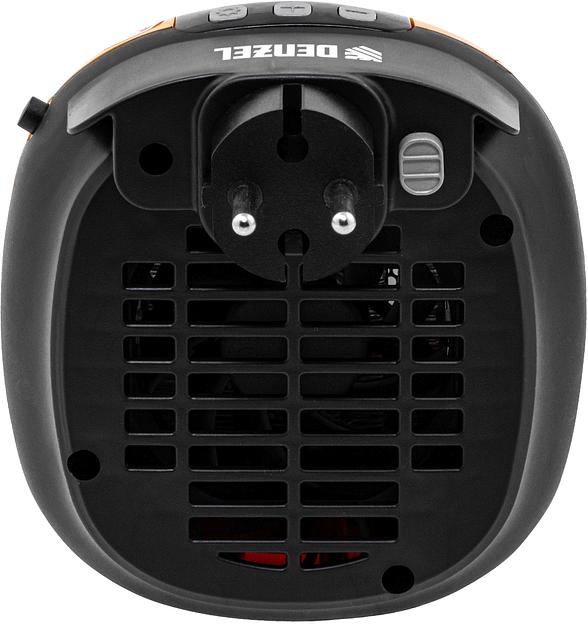 Тепловентилятор портативный керамический DTFC-700, 3 реж. вентилятор, нагрев 700 Вт // Denzel фото 10