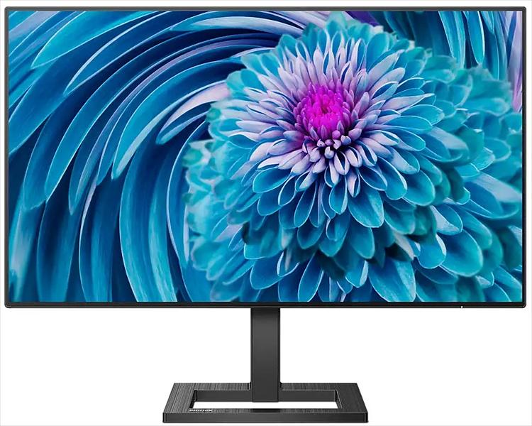 Монитор Philips 27" 275E2FAE/00 черный IPS LED 16:9 HDMI M/M матовая HAS 350cd 2560x1440 DisplayPort Ultra HD 2K (1440p) 5.23кг фото 1