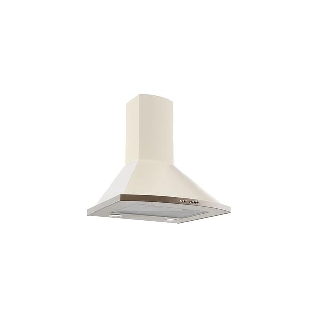 Вытяжка каминная Elikor Сигма 90П-650-К3Д, топленое молоко/бронза, кнопочное управление [153835] фото 1