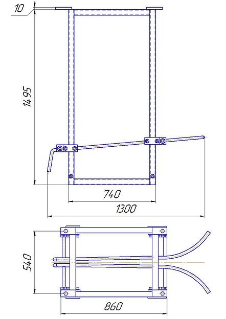 Машина удаления голов от тушек птицы ВИ-1003А фото 3