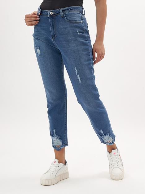 Джинсы прямые BOLD WOMAN 836_1S фото 4