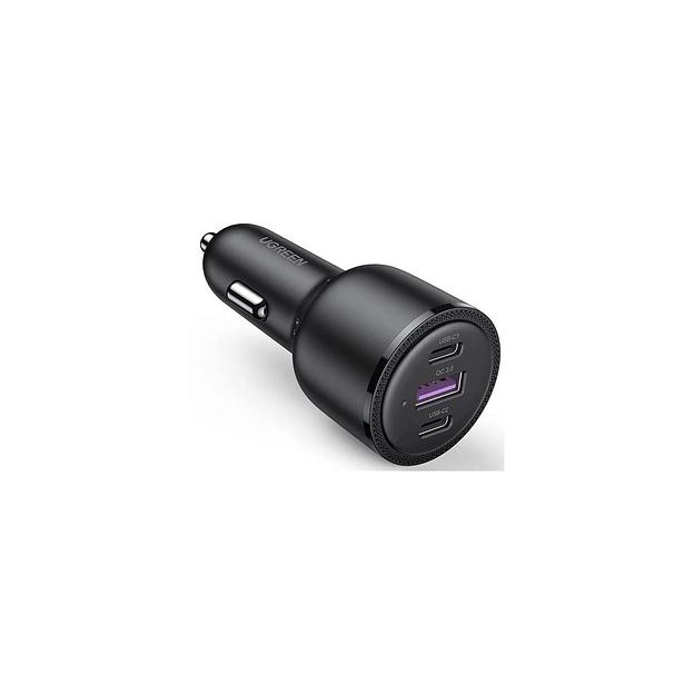 Автомобильное зарядное устройство UGREEN CD239, USB-A, 2xUSB-C, 69Вт, 3A, черный [20467_] фото 1