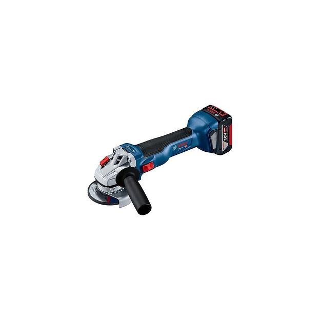 Угловая шлифмашина Bosch GWS 18V-10, аккумуляторная, с 2 АКБ [06019j4004] фото 1