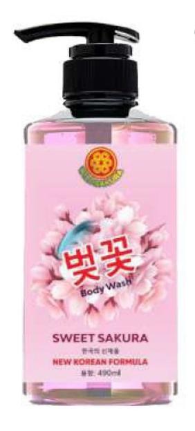 Гель для душа Wild sakura «Сладкая сакура» фото 1