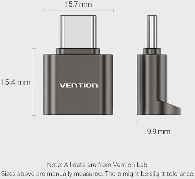 Картридер Vention OTG USB 2.0 CM / MicroSD - Серый Vention CLMH0 фото 2