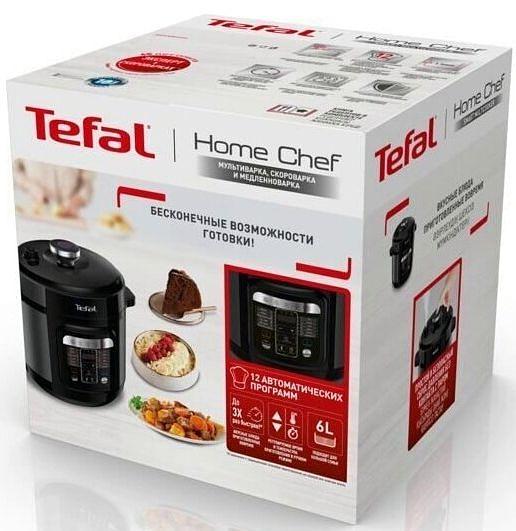 Мультиварка-скороварка Tefal CY601832 6л 100Вт черный фото 2