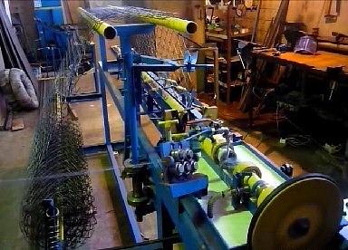 Автоматический станок для производства сетки рабицы АСУ-174М фото 2