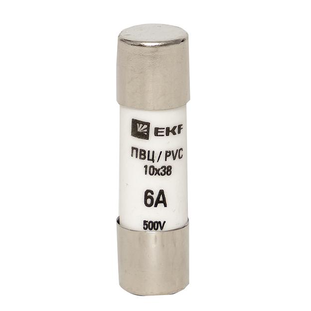 Плавкая вставка цилиндрическая ПВЦ 10х38 6А фото 2