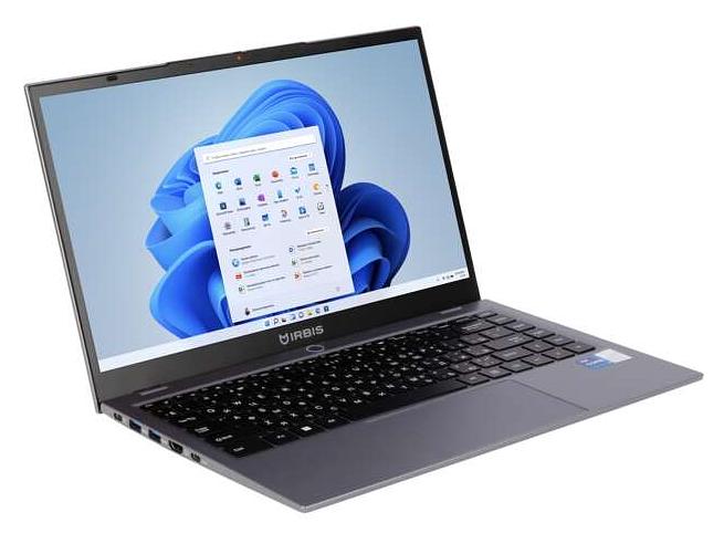 Ноутбук IRBIS 14NBP3003 14" FHD (1920x1080) IPS 300cd,Core i5-1240P,16Gb DDR4-3200(1),512Gb SSD,Wi-Fi 6+BT 5,6300mAh,Metal case,Kbd Backlit,FPS,TPM 2.0,1.55kg,Grey,3y warranty,Win11Pro (14NBP3003P) фото 2