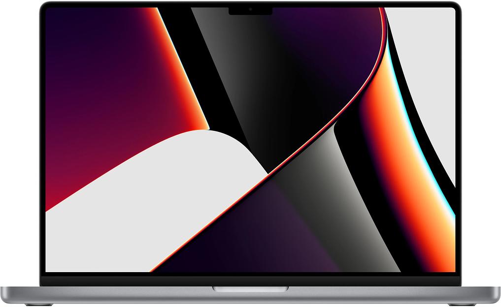 Ноутбук Apple MacBook Pro A2485 M1 Pro 10 core 32Gb SSD512Gb/16 core GPU 16.2" Liquid Retina XDR (3456x2234) macOS grey space WiFi BT Cam (Z14V0008D) фото 1