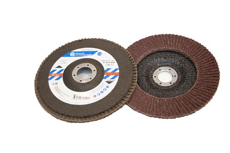 Круг шлифовальный лепестковый торцевой КЛТ 1 150х22,23 XF549 P60 ОПТ фото 1