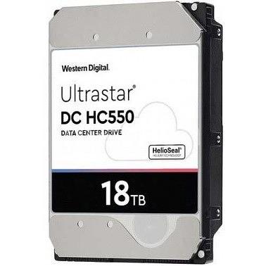 18Tb WD Ultrastar DC HC550 {SATA 6Gb/s, 7200 rpm, 512mb buffer, 3.5"} [0F38459/0F38467/WUH721818ALE6L4] фото 1
