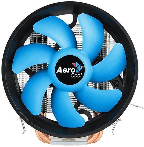 Устройство охлаждения(кулер) Aerocool Verkho 3 Plus Soc-FM2+/AM2+/AM3+/AM4/1150/1151/1155 4-pin 18-27dB Al+Cu 125W 528gr Ret фото 1