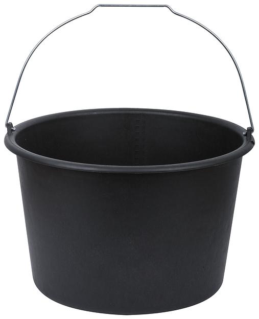 Ведро строительное пластиковое для перемешивания раствора, усиленные стенки 20 л фото 1