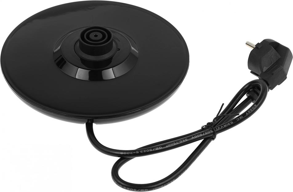 Чайник электрический Centek CT-0025 1.8л. 2000Вт черный/бежевый корпус: металл/пластик (CT-0025 BLACK) фото 8