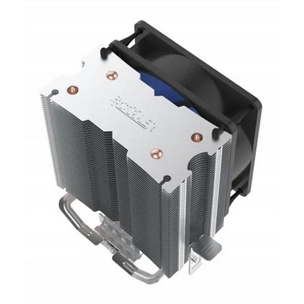 PCCooler S93 V2 Кулер S775/115X/AM2/AM3/AM4/FM1/FM2 (40 шт/кор, TDP 102W, вент-р 90мм, 2 тепловые трубки 6мм, 2200RPM, 22dBa) фото 3