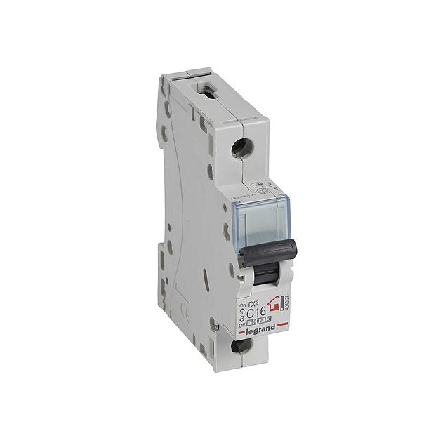 Автоматический выключатель Legrand 404028 1П C16A TX3 6000/6kA 404028 фото 1