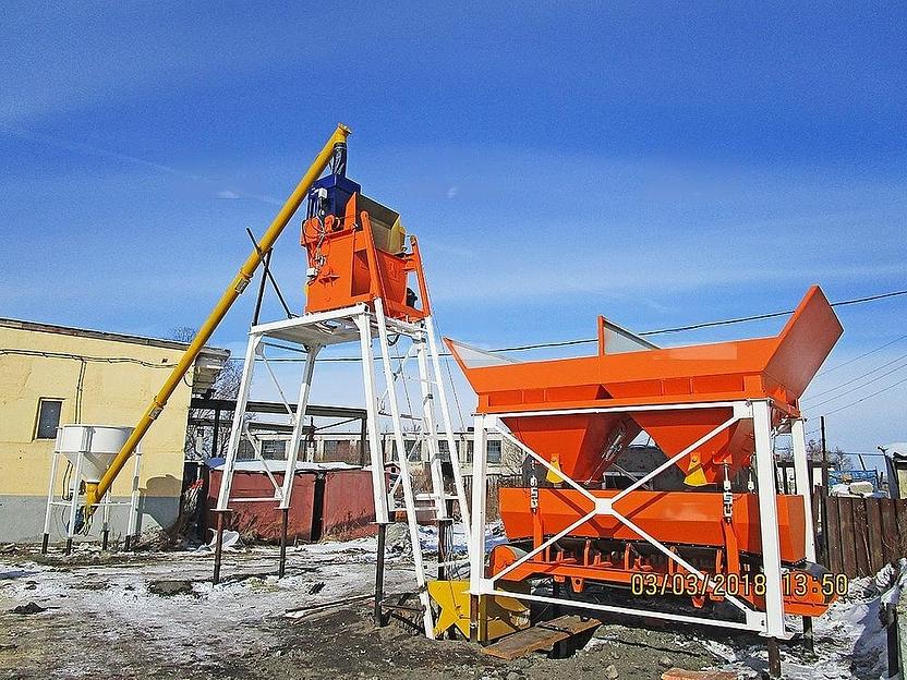 Бетонный завод СКИП-15 фото 4